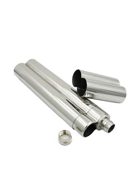 Çelik 2'li Kapaklı Puro Kılıfı ve içki Matarası ps01 modelleri