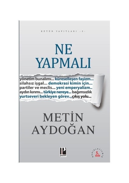 Ne Yapmalı