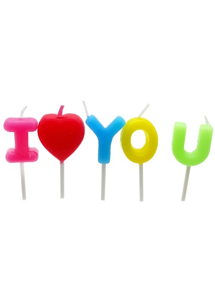 5'li I love You Kalp Mum Seti mm02
