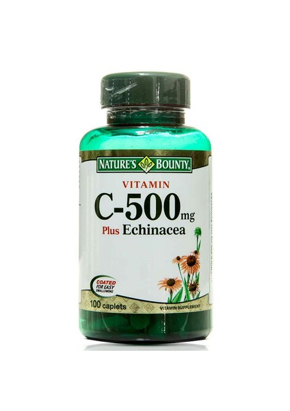 Vitamin C With Echinacea 500 Mg 100 Tablet