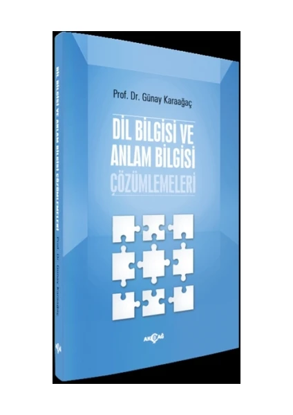 Akçağ Yayınları Dil Bilgisi ve Anlam Bilgisi Çözümlemeleri