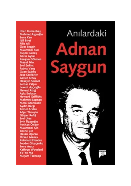 Anılardaki Adnan Saygun