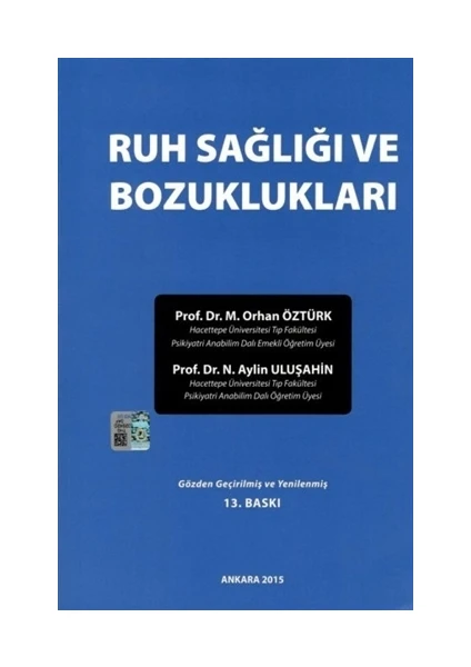 Ruh Sağlığı ve Bozuklukları - M. Orhan Öztürk