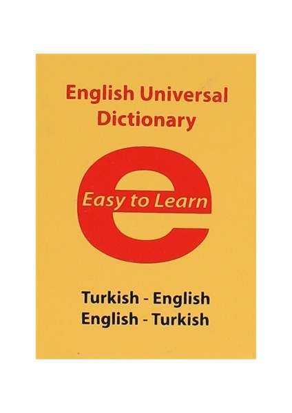 English Universal Dictionary - Easy to Learn