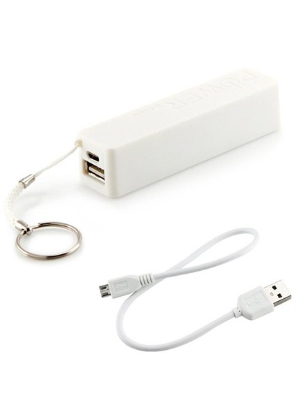Taşınabilir Şarj Cihazı Power Bank (2600 mAh)
