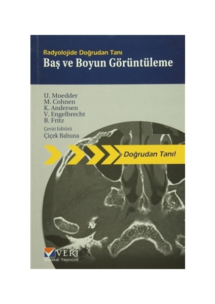 Radyolojide Doğrudan Tanı Baş ve Boyun Görüntüleme