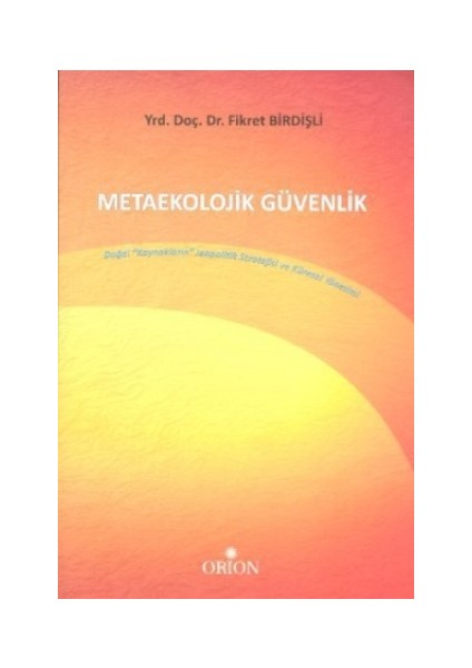 Metaekolojik Güvenlik