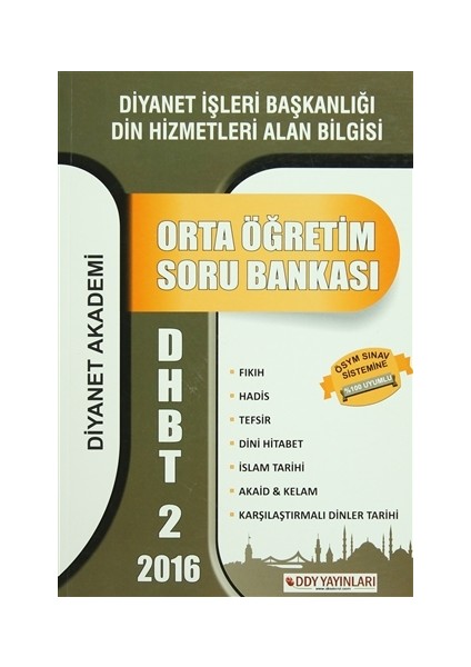 2016 DHBT 2 Orta Öğretim Soru Bankası