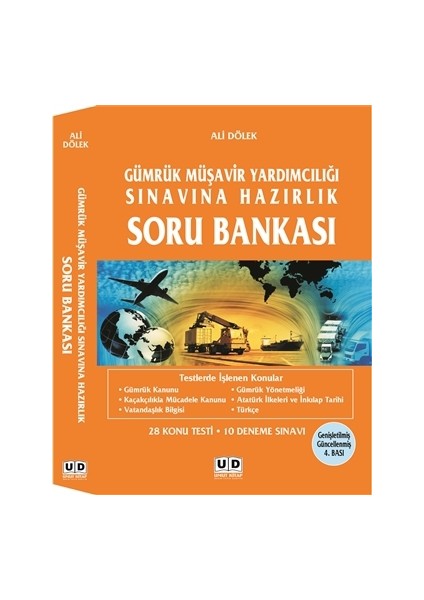 Gümrük Müşavir Yardımcılığı Sınavına Hazırlık Soru Bankası