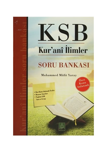 KSB Kur'ani İlimler Soru Bankası