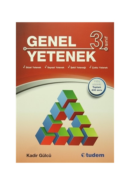 Tudem Yayınları 3. Sınıf Genel Yetenek