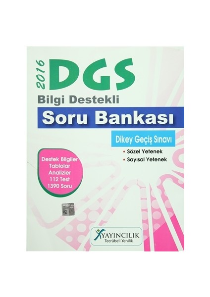 2016 DGS Bilgi Destekli Soru Bankası