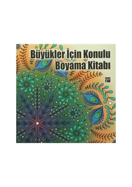 Büyükler İçin Konulu Boyama Kitabı