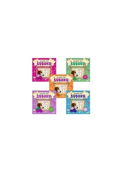 Çocuklar İçin Sudoku (5 Kitap Takım)