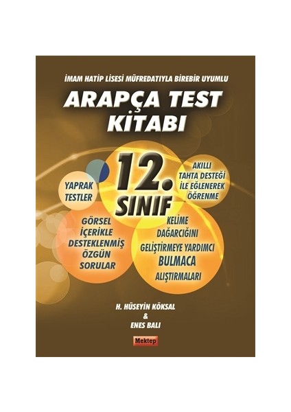 12. Sınıf Arapça Test Kitabı - Enes Balı
