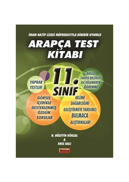 11. Sınıf Arapça Test Kitabı