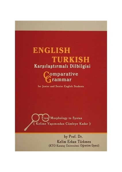 English Turkish Karşılaştırmalı Dilbilgisi