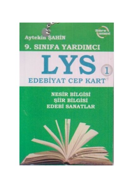 9. Sınıfa Yardımcı LYS Edebiyat Cep Kart 1