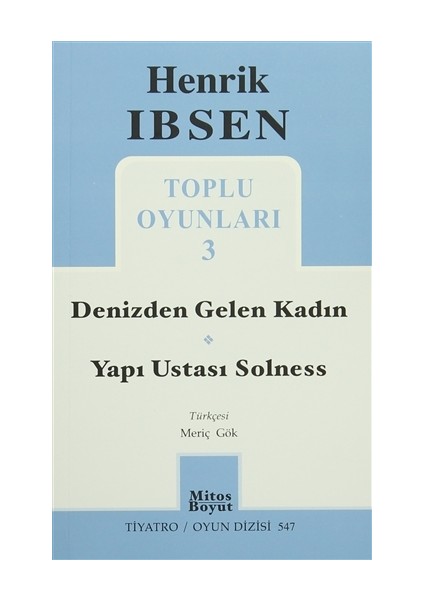 Henrik İbsen Toplu Oyunları 3