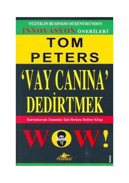 Vay Canına Dedirtmek Karmaşık Zamanlar İçin Herkese Rehber Kitap - Tom Peters