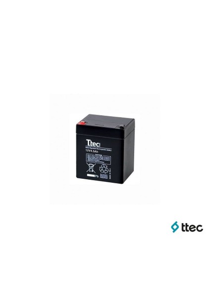 T.Tec Plus 12V 4,5Ah Bakımsız Kuru Akü