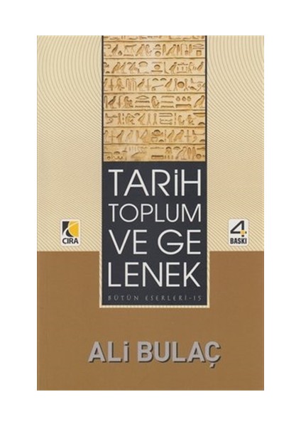 Tarih Toplum ve Gelenek