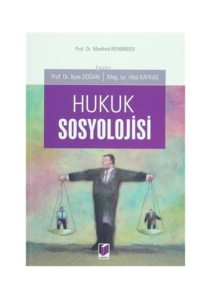 Hukuk Sosyolojisi - Manfred Rehbinder