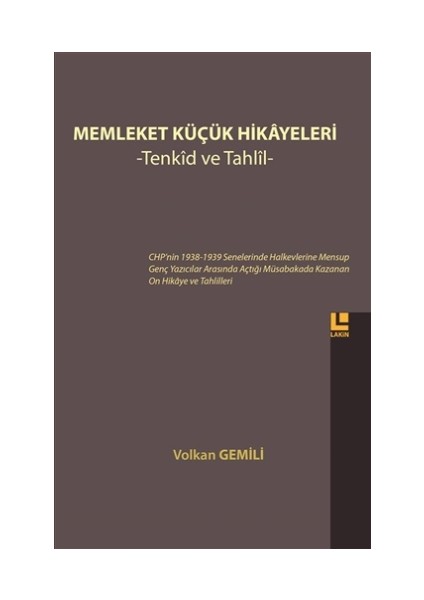 Memleket Küçük Hikayeleri