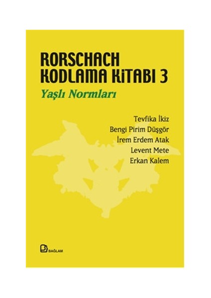 Rorschach Kodlama Kitabı 3 - Yaşlı Normları