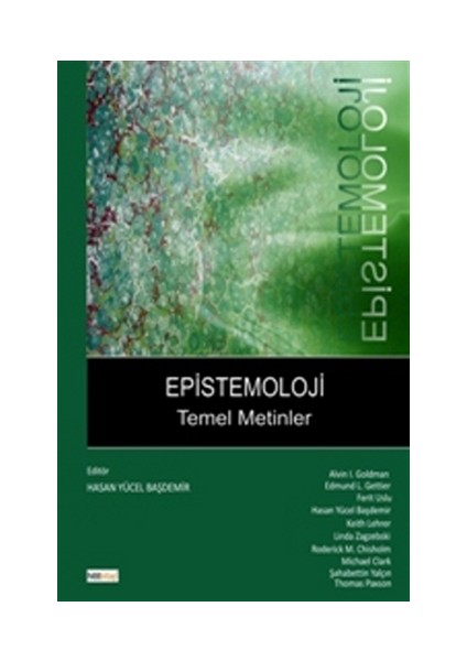 Epistemoloji - Temel Metinler