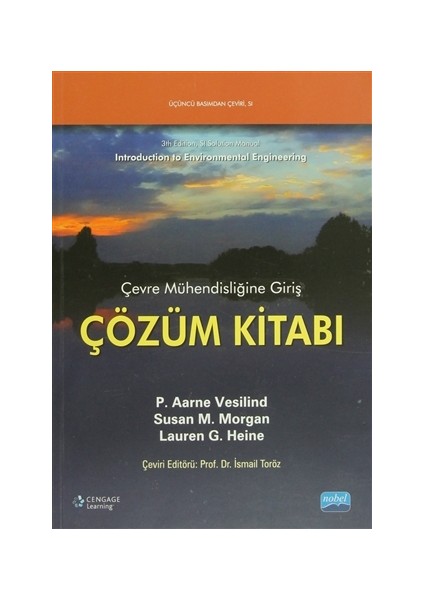 Çevre Mühendisliğine Giriş - Çözüm Kitabı