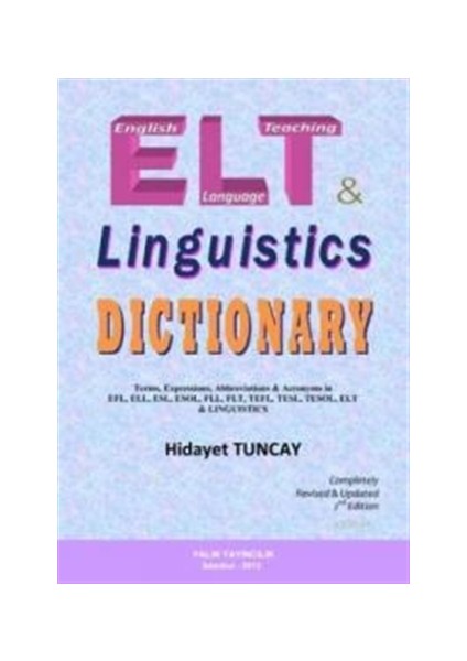 ELT - Linguistics Dictionary