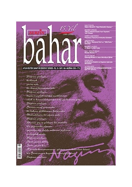 Aylık Kültür, Sanat ve Edebiyat Dergisi Sayı : 148