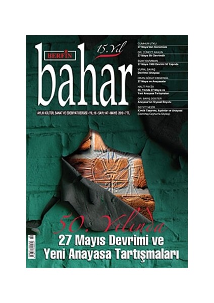 Aylık Kültür, Sanat ve Edebiyat Dergisi Sayı : 147