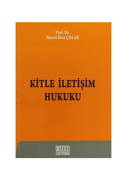 Kitle İletişim Hukuku