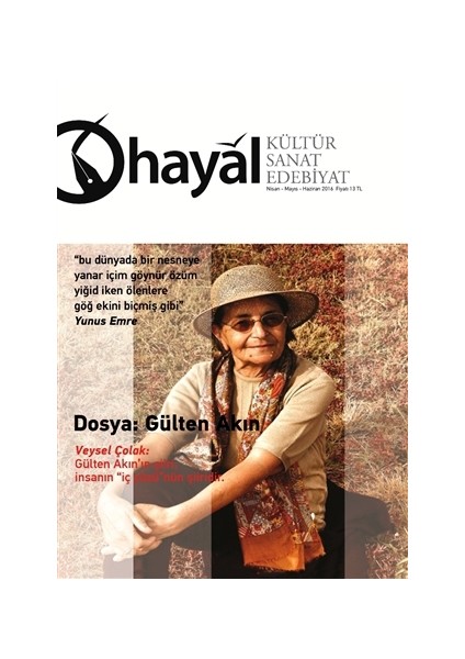 Kültür Sanat Edebiyat Dergisi Sayı: 57 (Nisan-Mayıs-Haziran) 2016