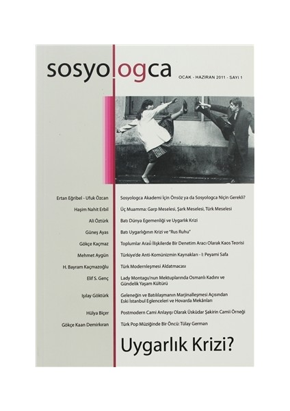 Sosyologca Dergisi Sayı: 1