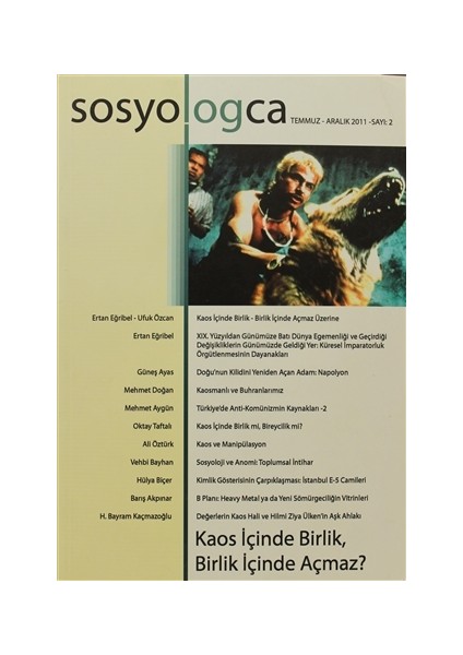 Sosyologca Dergisi Sayı: 2