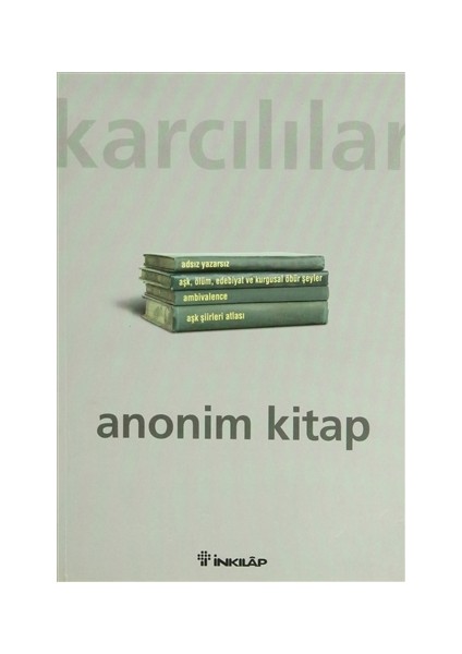 Anonim Kitap - Ahmet Karcılılar