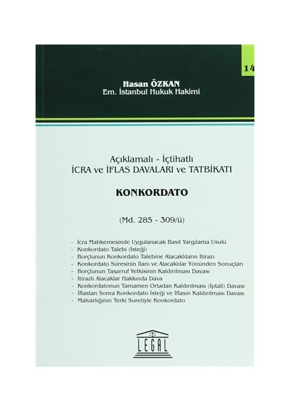 Konkordato - Seri 14 (Madde 258 - 309/ü)