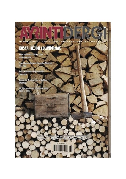 Ayrıntı Dergisi Sayı: 6 Eylül-Ekim 2014