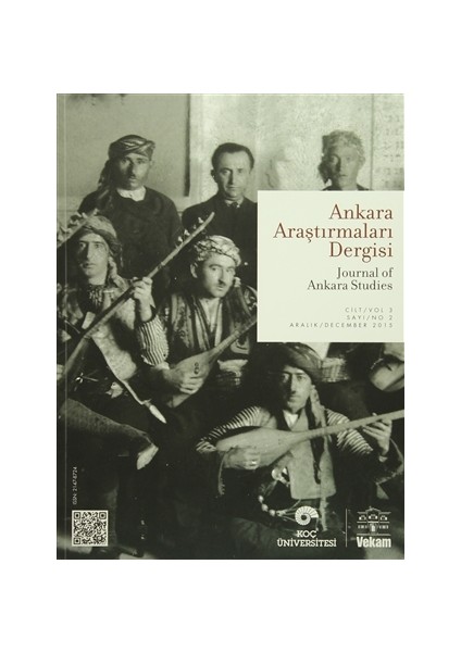 Ankara Araştırmaları Dergisi Cilt : 3 Sayı : 2 / Journal of Ankara Studies