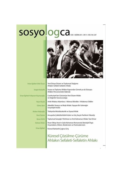 Sosyologca Dergisi Sayı : 9