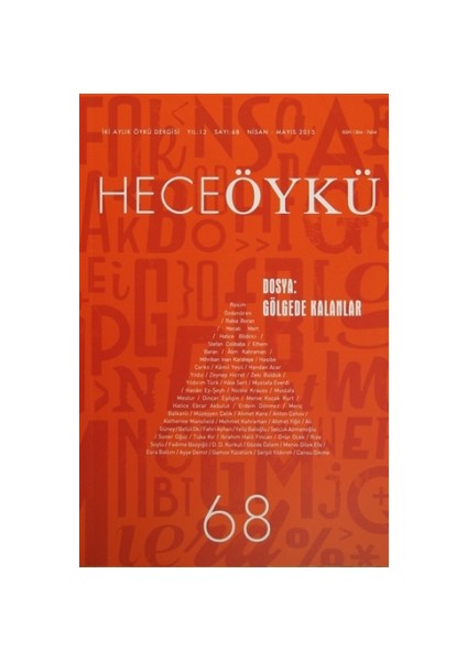 Öykü Dergisi Sayı: 68