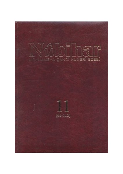 Nubihar Kovar Çerm: 11 - Hejmar: 99 - 102