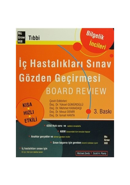 İç Hastalıkları Sınav Gözden Geçirmesi