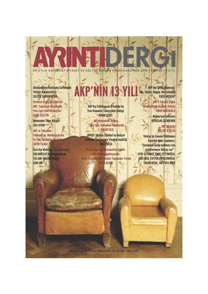 Ayrıntı Dergisi Sayı: 10 Mayıs-Haziran 2015