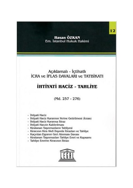 İhtiyati Haciz - Tahliye