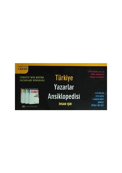Türkiye Yazarlar Ansiklopedisi Kutulu (3 Kitap Takım)