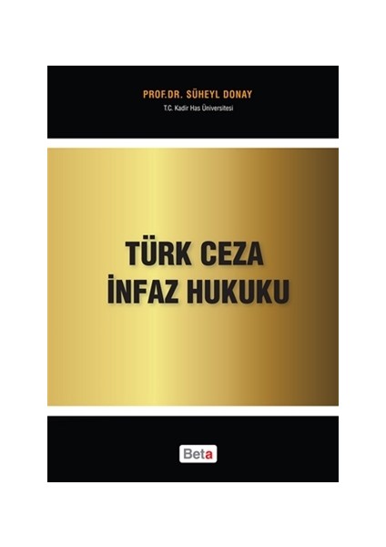 Türk Ceza İnfaz Hukuku